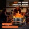 Smokeless Fire Pit Stove Wood Burning Portable Firepit with Removable Ash Pan Outdoor